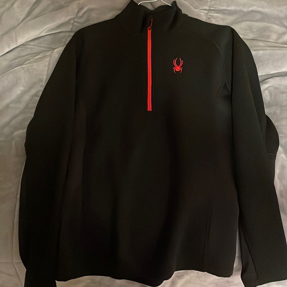 Spyder (M) red and black sweatshirt